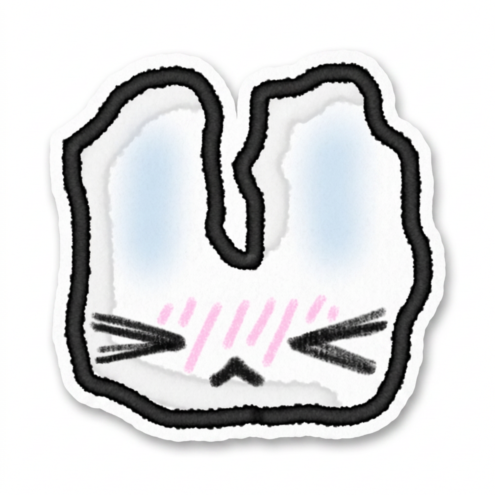 Flustered Sticker