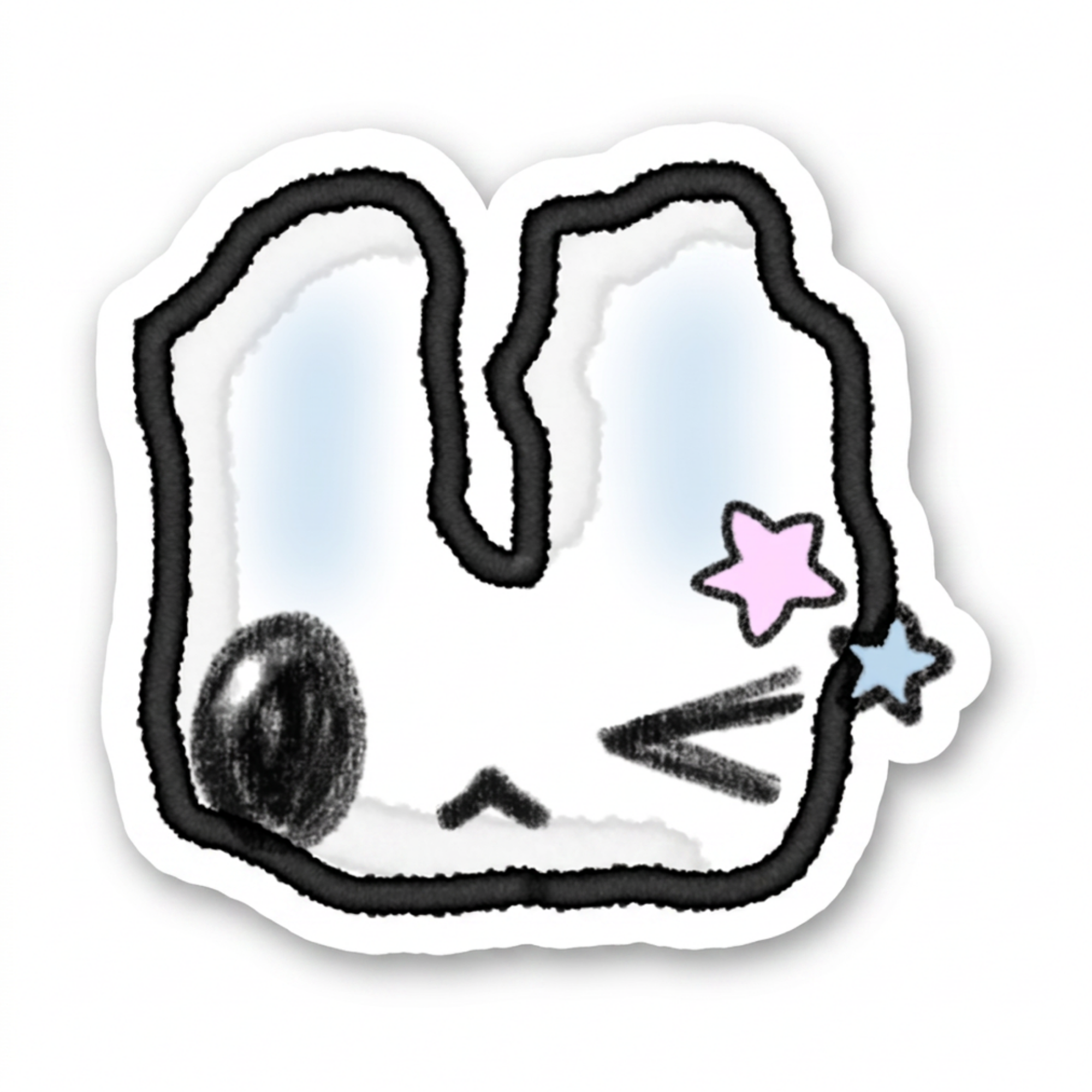 Wink Sticker