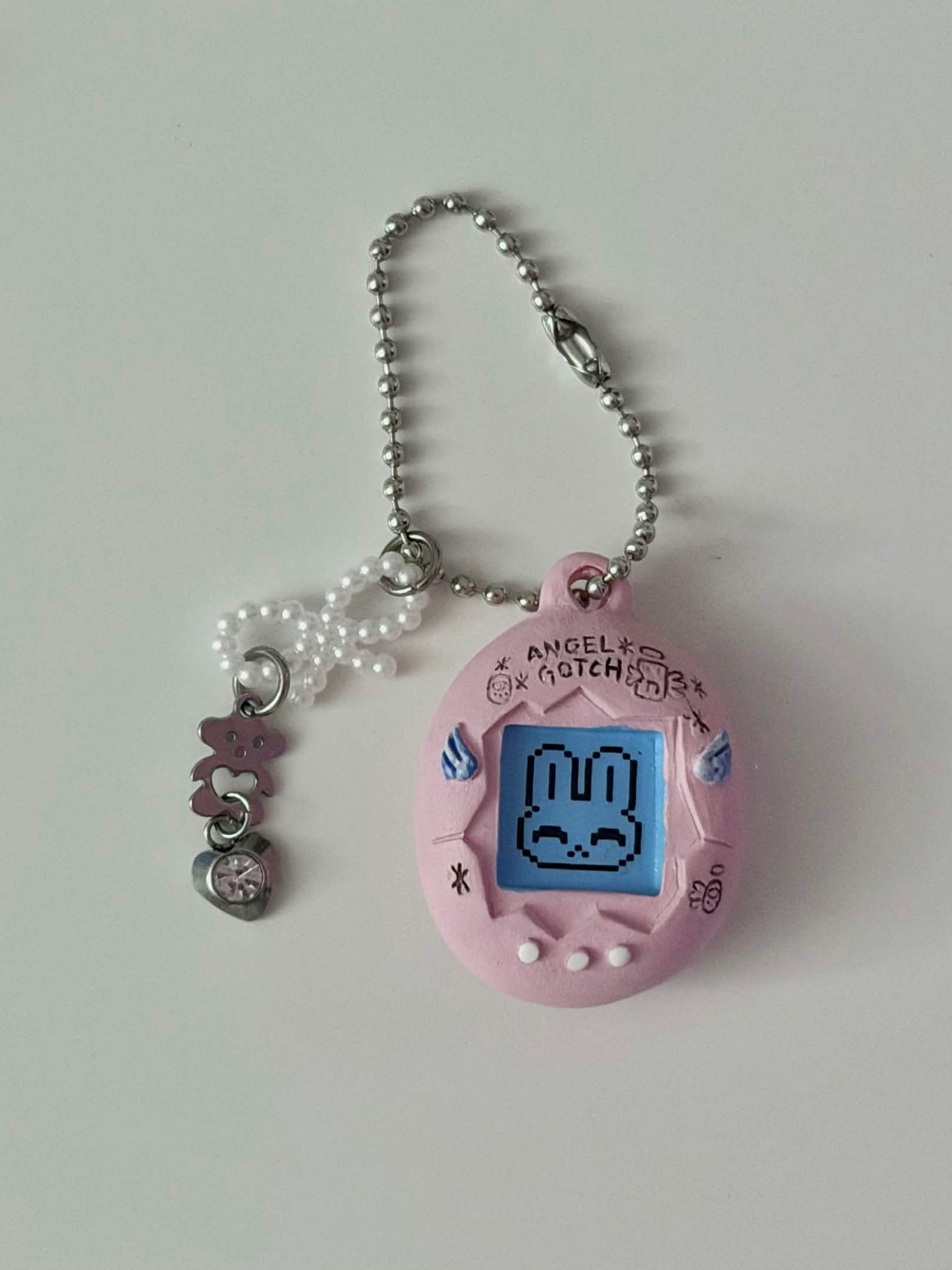 Tamagotchi Keychain