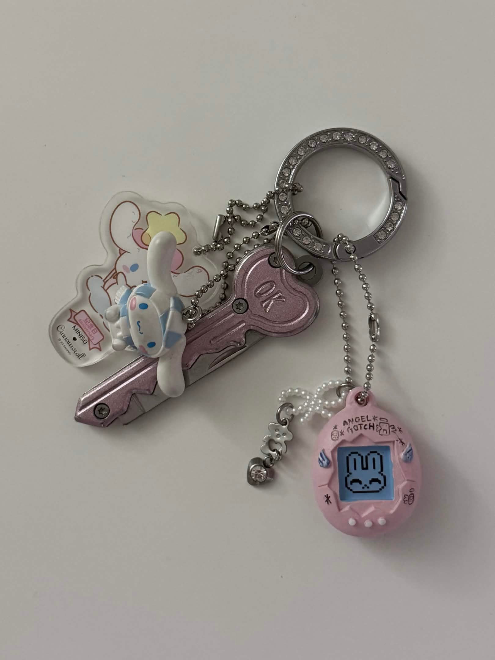 Tamagotchi Keychain