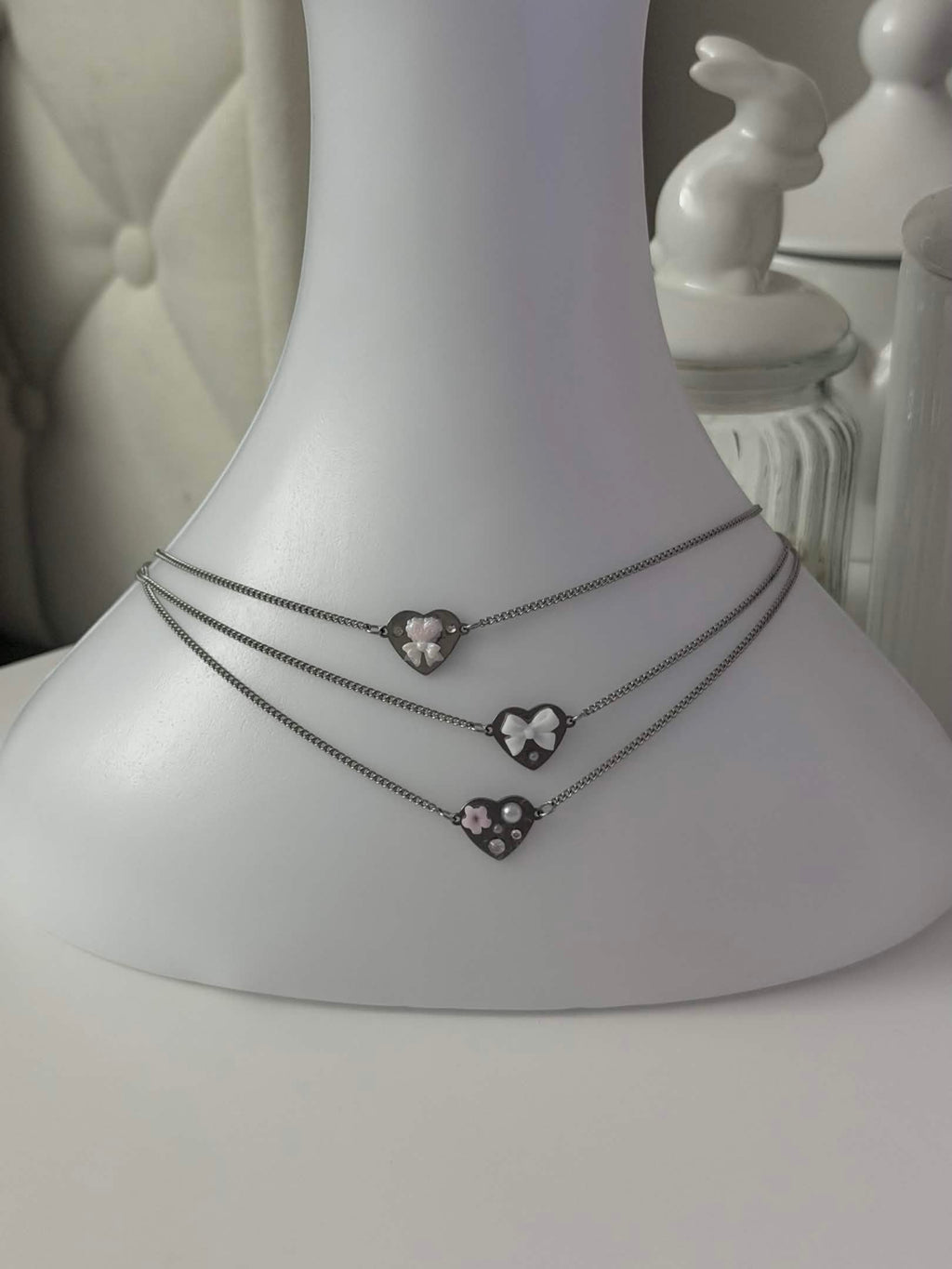 { Mystery } Heart Tag Necklace